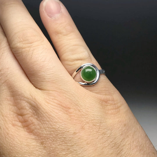 Canadian Jade Ring - Rocks and Gems Canada