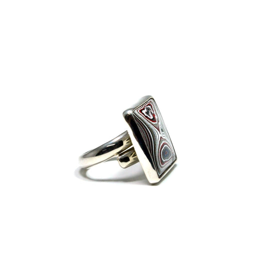 Fordite Ring - Rocks and Gems Canada