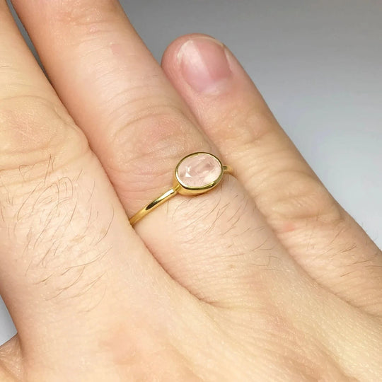 Rose Quartz Ring - Rocks and Gems Canada
