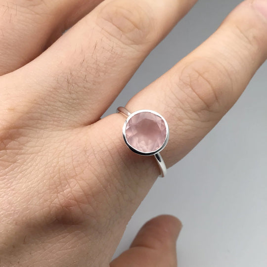 Rose Quartz Ring - Rocks and Gems Canada