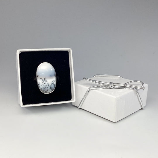 Dendritic Opal Ring - Rocks and Gems Canada