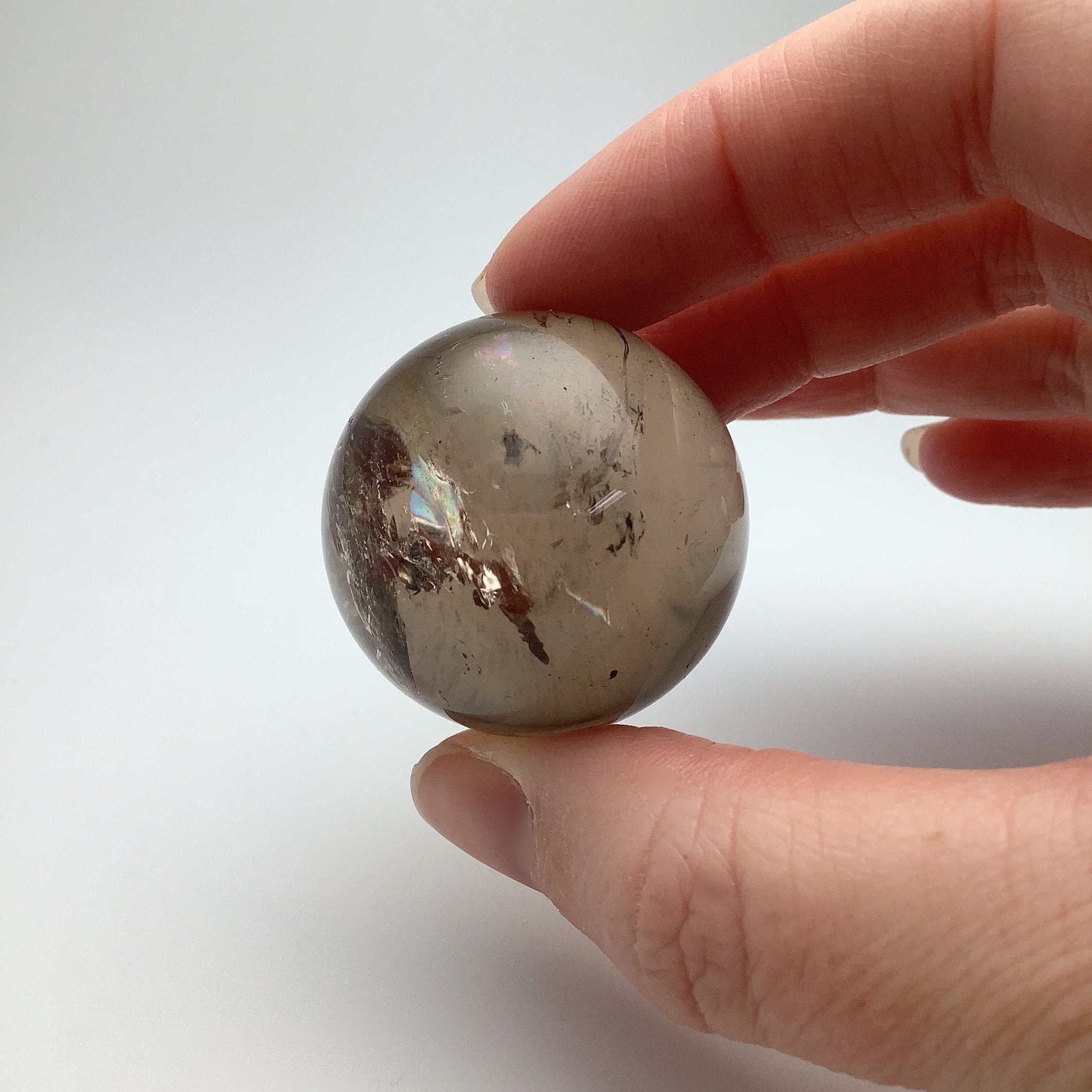 Smoky Quartz Sphere - Rocks and Gems Canada