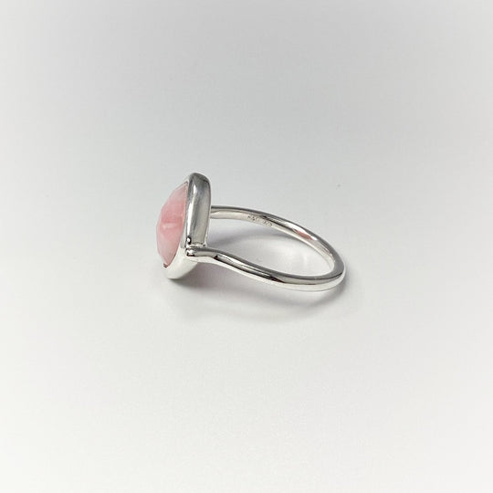 Pink Peruvian Opal Ring - Rocks and Gems Canada