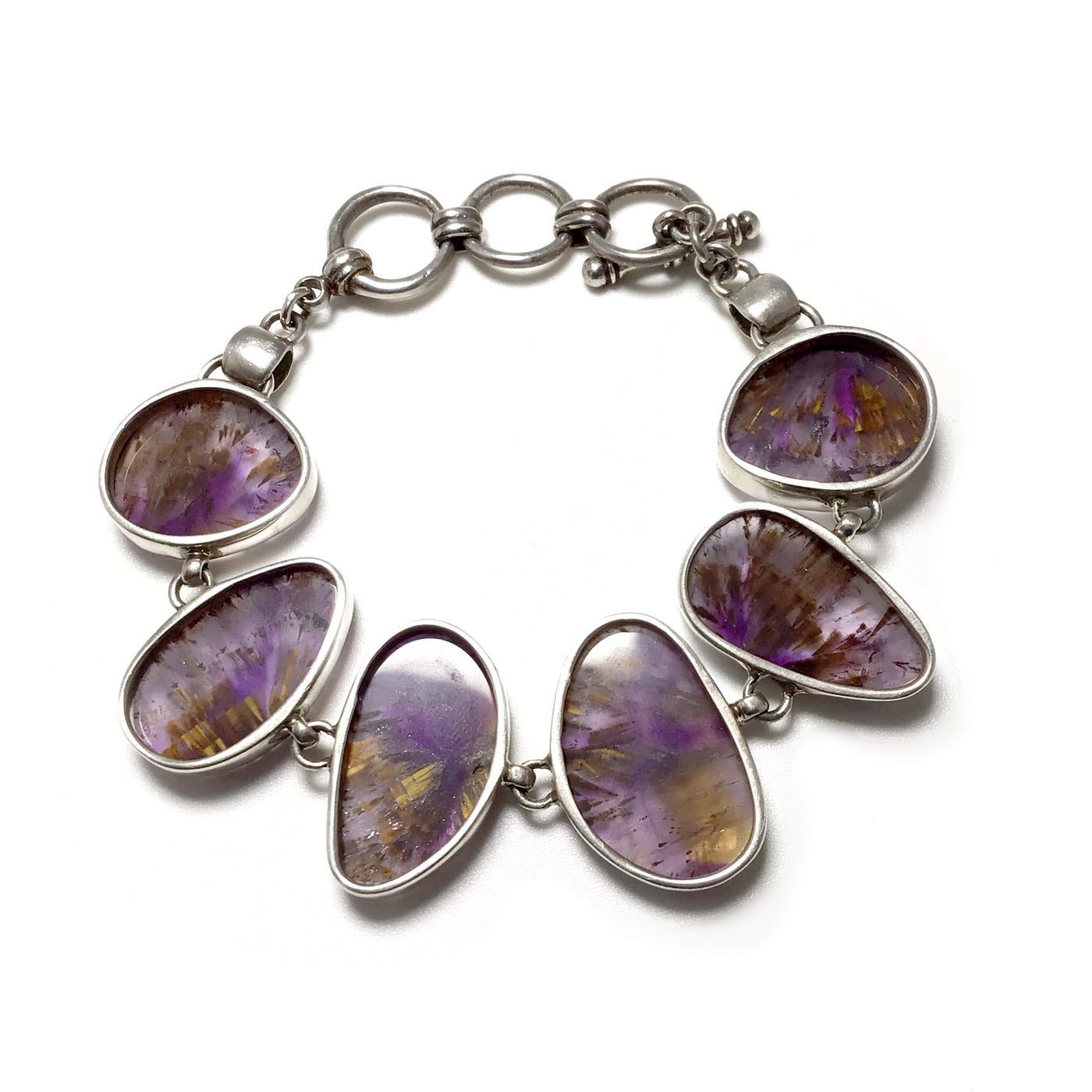 Super Seven Sterling Silver Bracelet