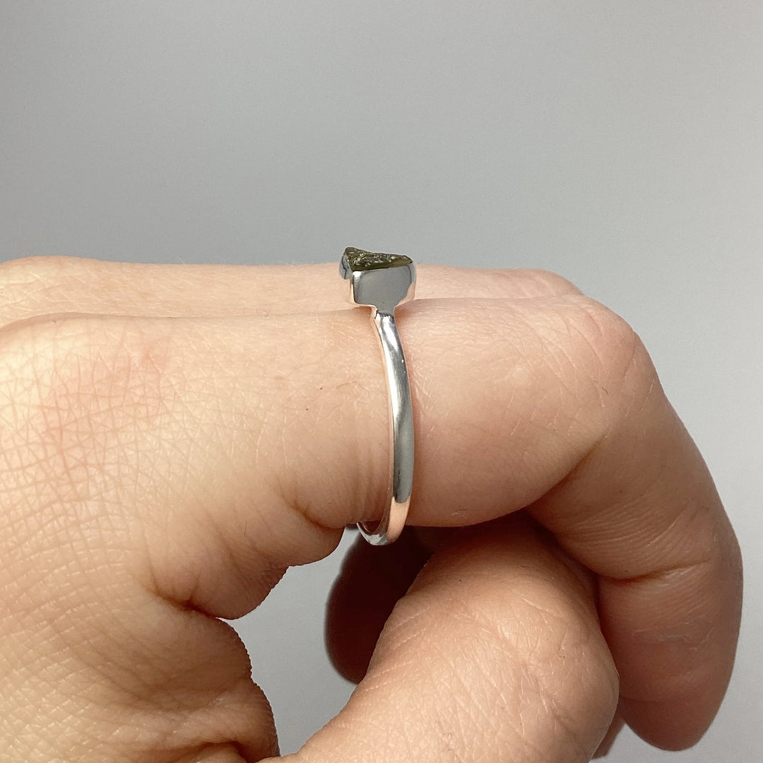 Moldavite Ring - Rocks and Gems Canada