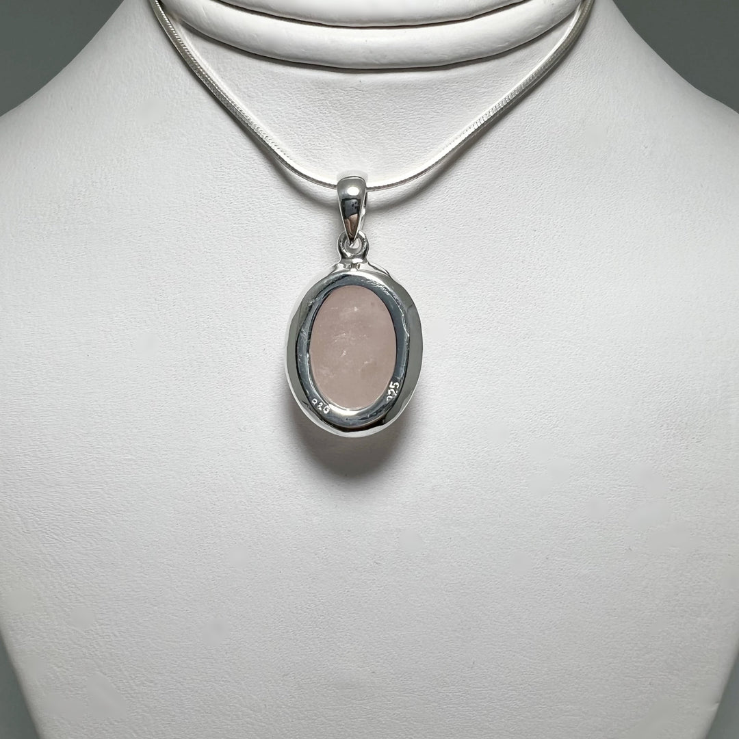Rose Quartz Pendant - Rocks and Gems Canada