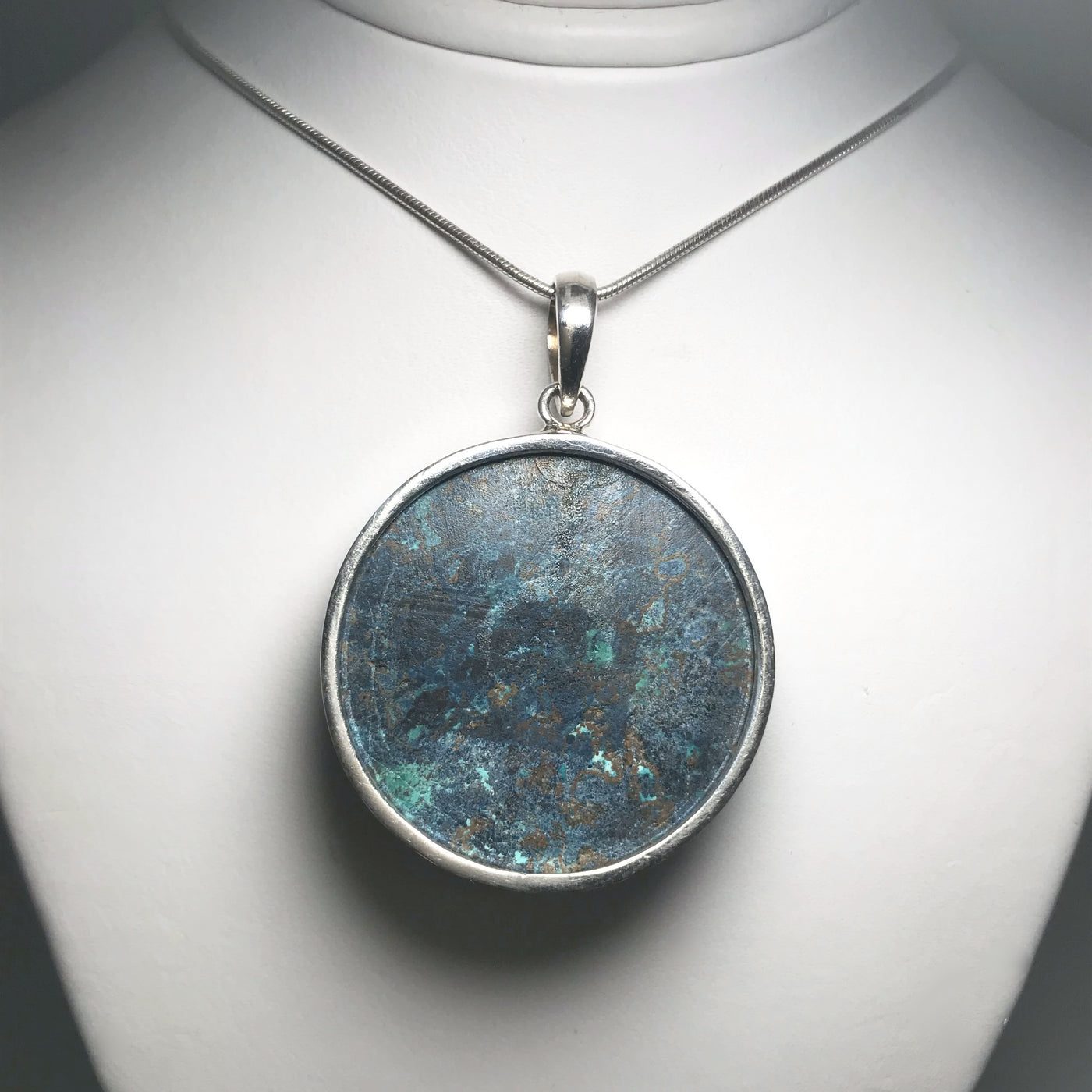 Shattuckite Pendant