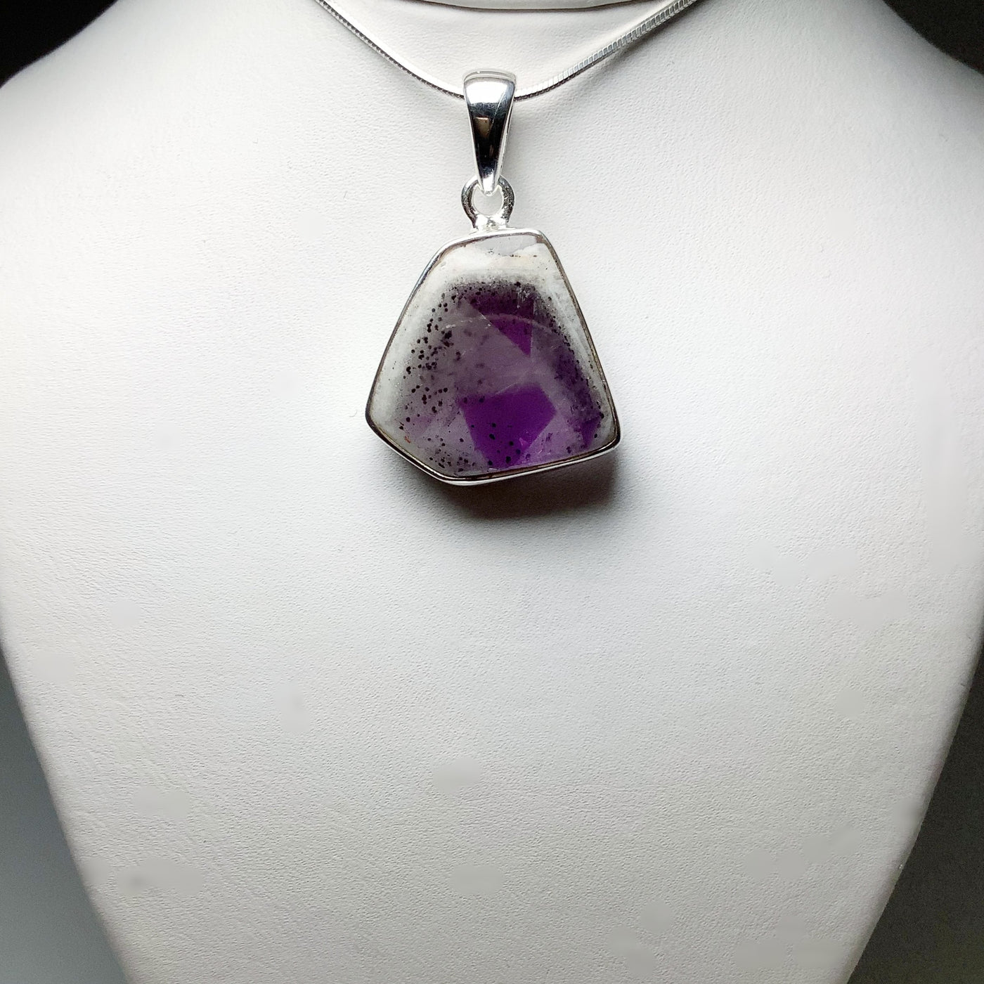 Trapiche Amethyst Pendant