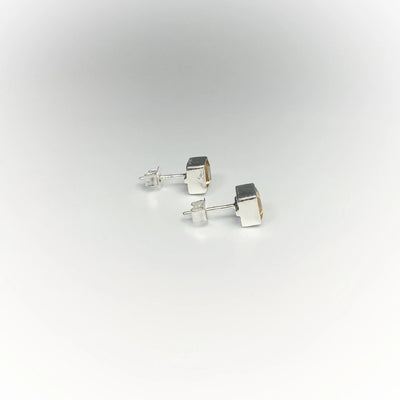 Citrine Stud Earrings