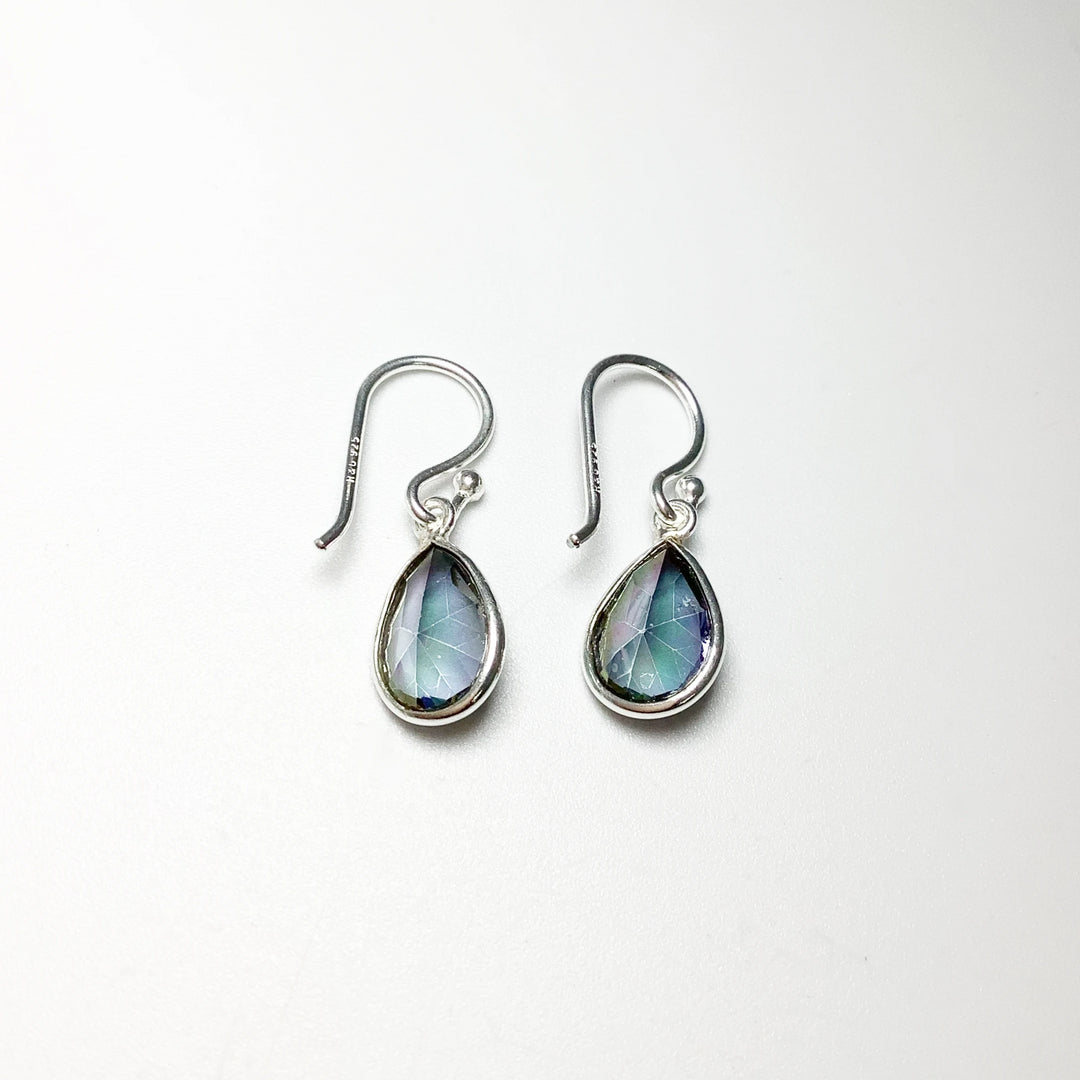 Mystic Topaz Dangle Earrings - Rocks and Gems Canada