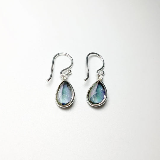 Mystic Topaz Dangle Earrings - Rocks and Gems Canada