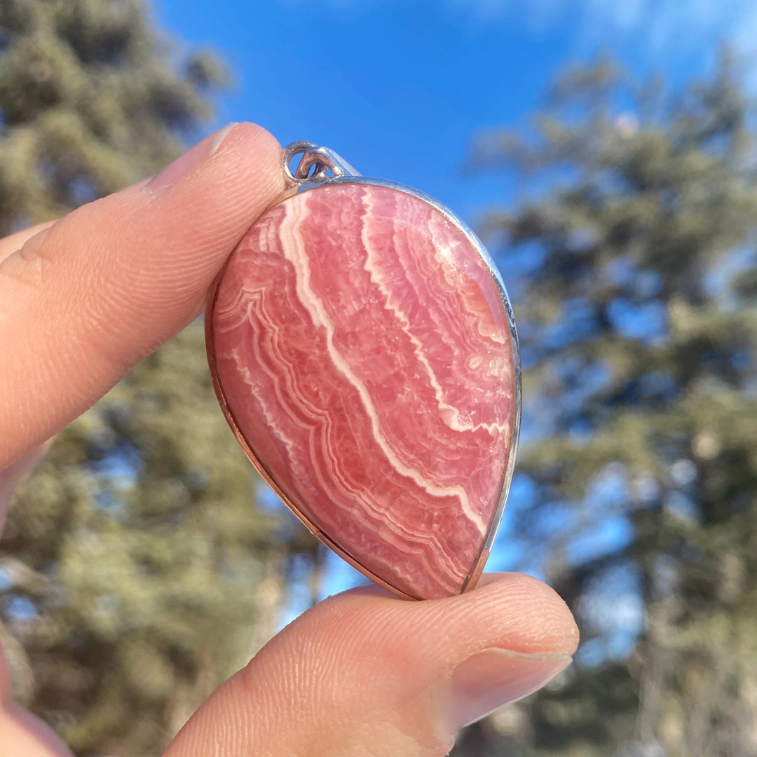 Rhodocrosite Pendant - Rocks and Gems Canada