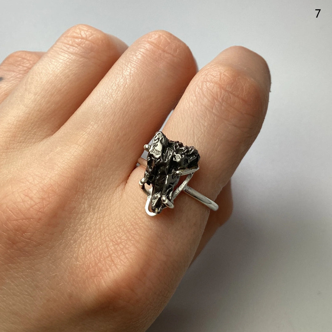 Campo Del Cielo Meteorite Ring - Rocks and Gems Canada