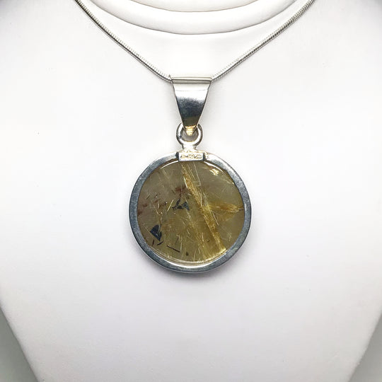 Rutilated Quartz Pendant - Rocks and Gems Canada