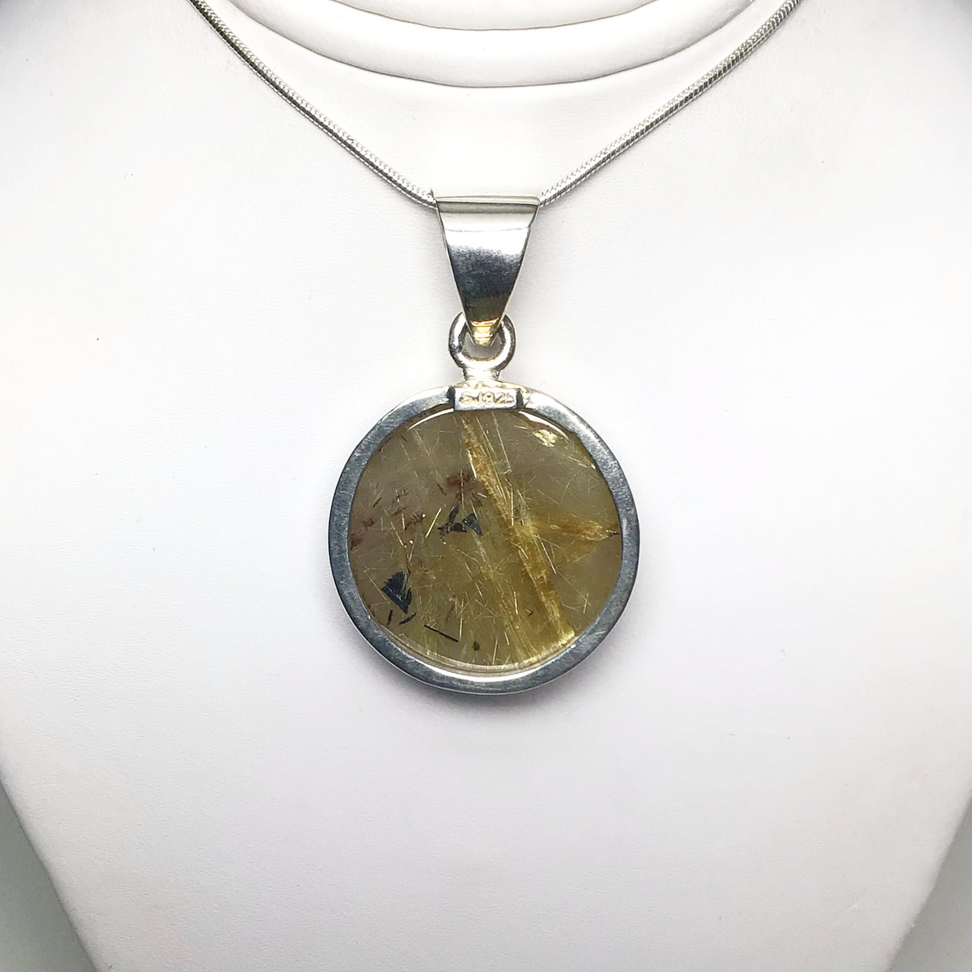 Rutilated Quartz Pendant