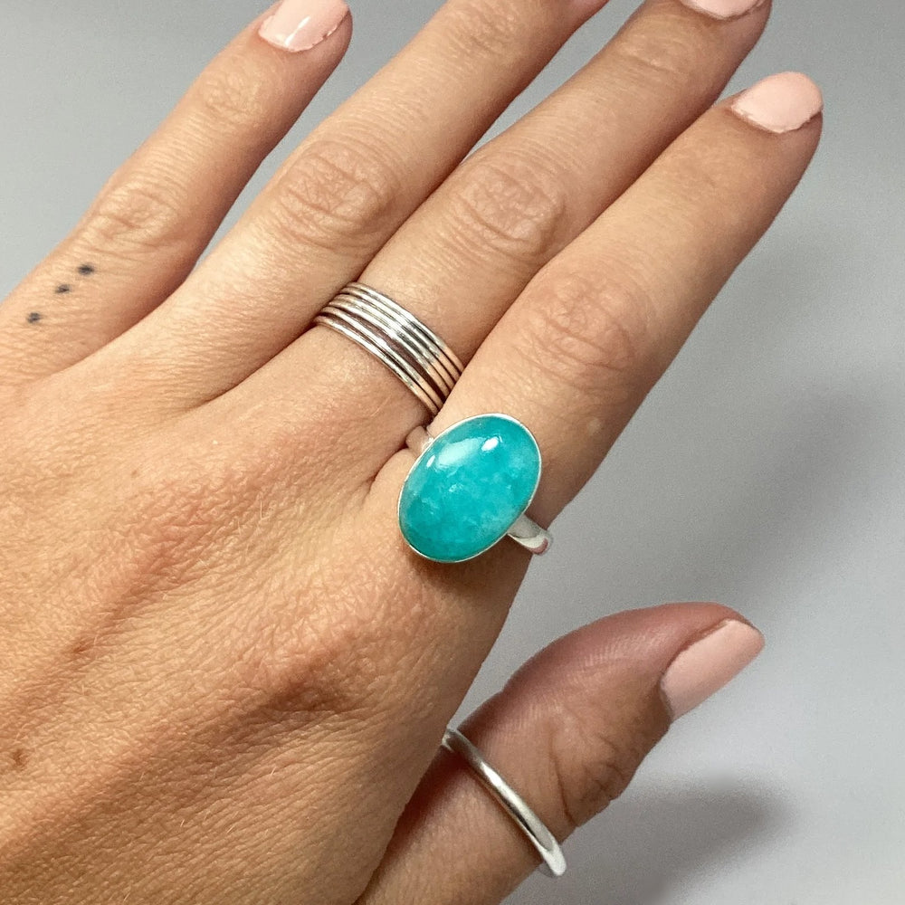 Amazonite Ring - Rocks and Gems Canada
