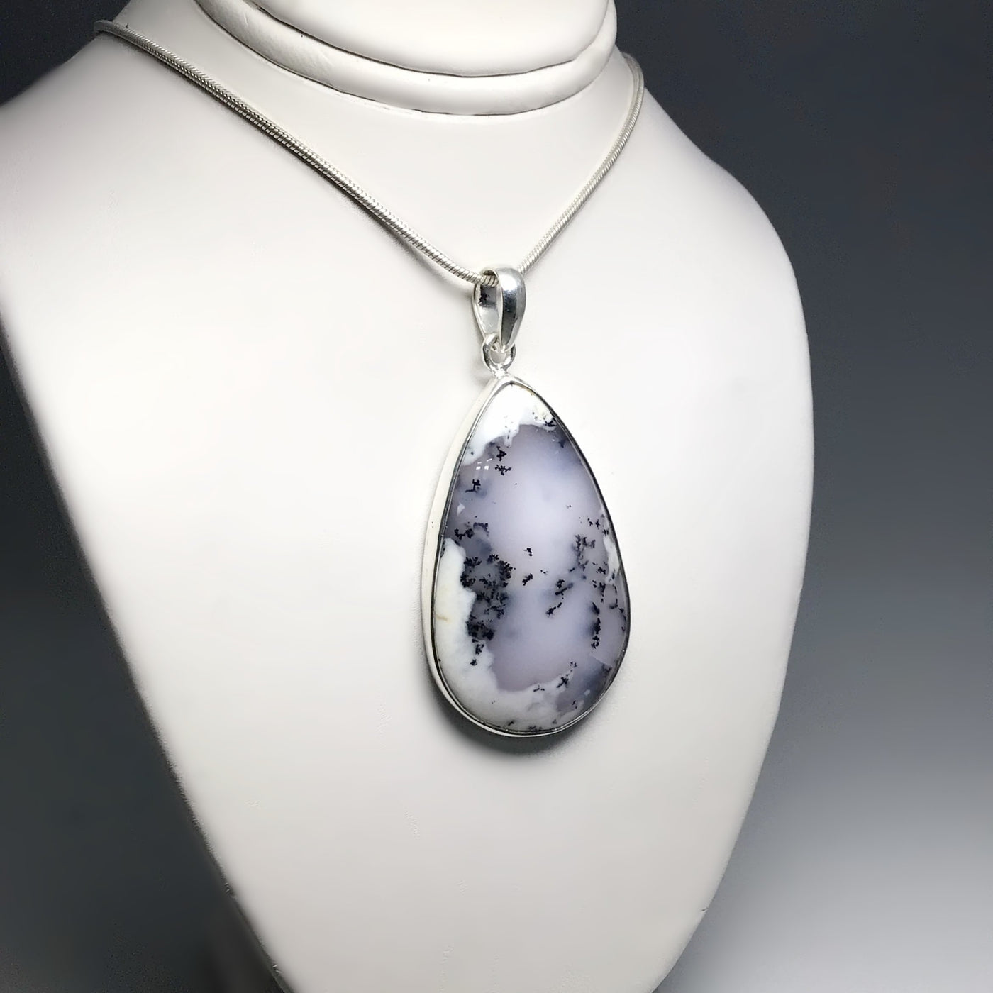 Dendritic Opal Pendant