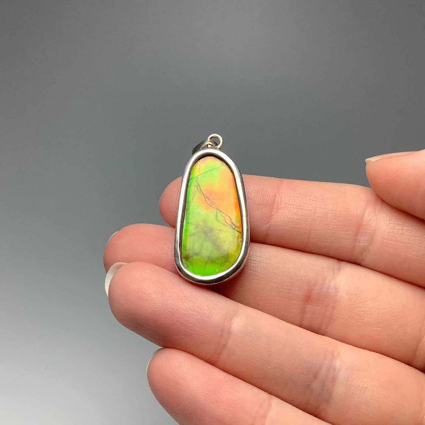 Alberta Ammolite Pendant