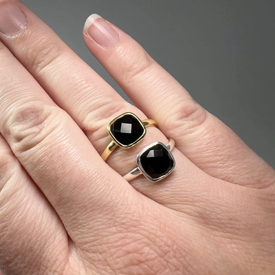 Black Onyx Ring - Rocks and Gems Canada