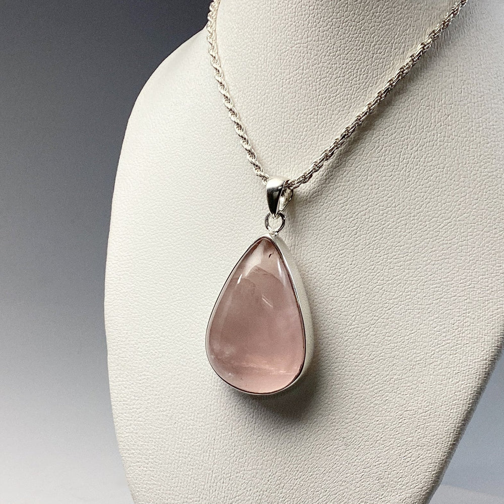 Rose Quartz Pendant - Rocks and Gems Canada