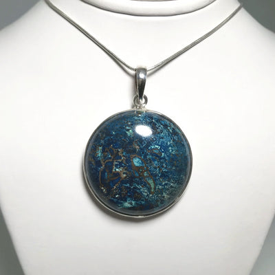 Shattuckite Pendant
