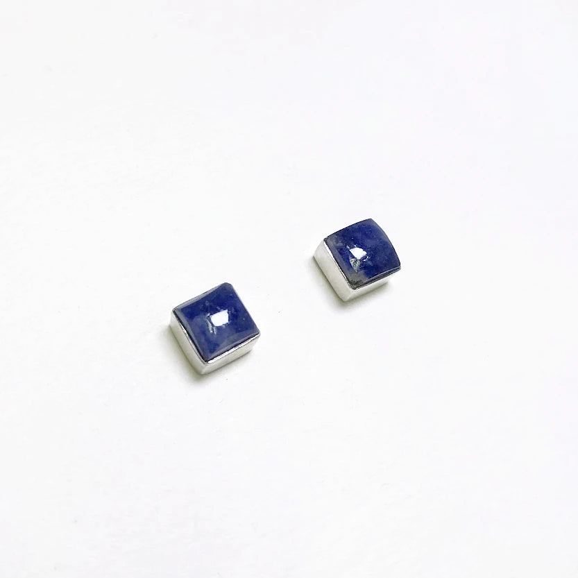 Sodalite Stud Earrings