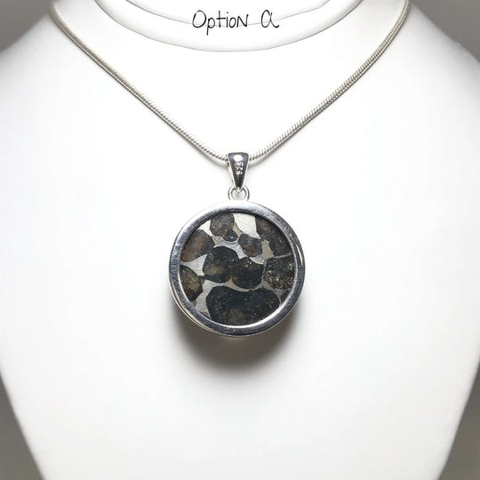 Sericho Meteorite Pendant - Rocks and Gems Canada