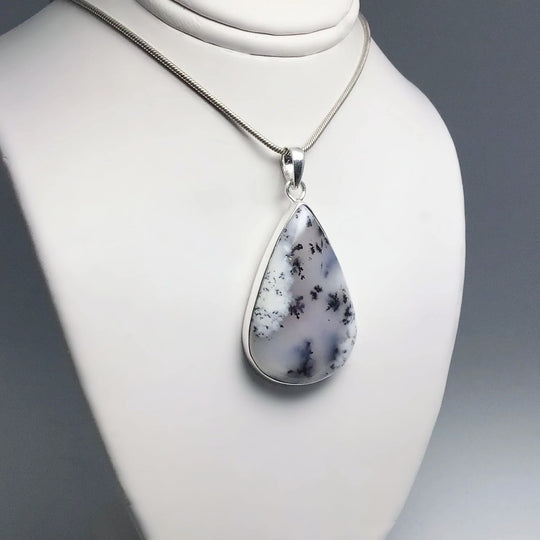 Dendritic Opal Pendant - Rocks and Gems Canada