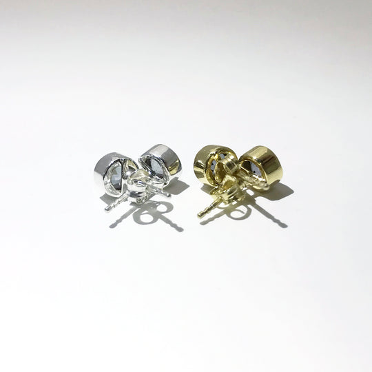 Mystic Topaz Stud Earrings - Rocks and Gems Canada