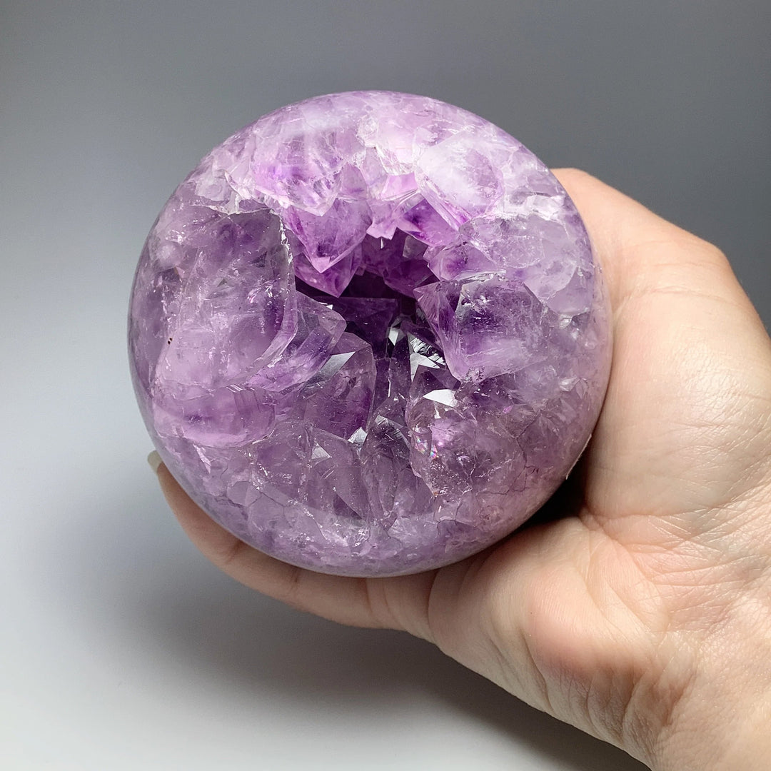 Amethyst Geode Sphere - Rocks and Gems Canada