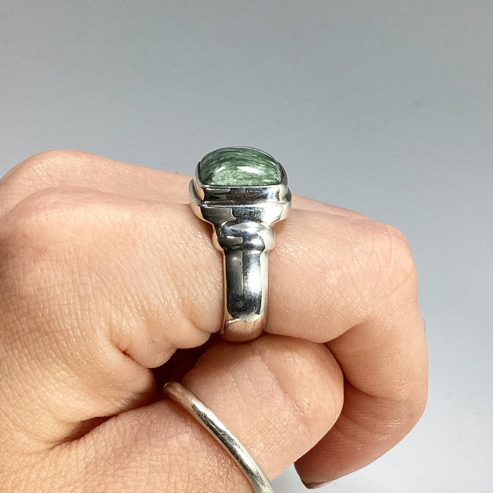 Seraphenite Ring - Rocks and Gems Canada