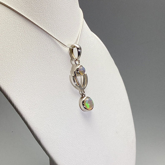 Fire Opal Pendant - Rocks and Gems Canada