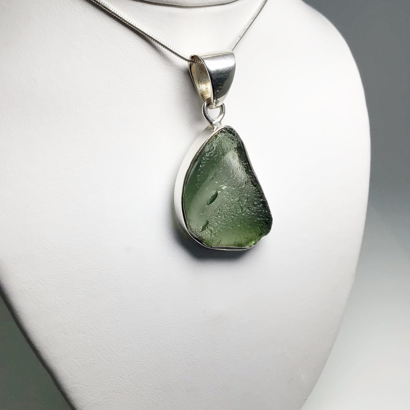 Moldavite Pendant