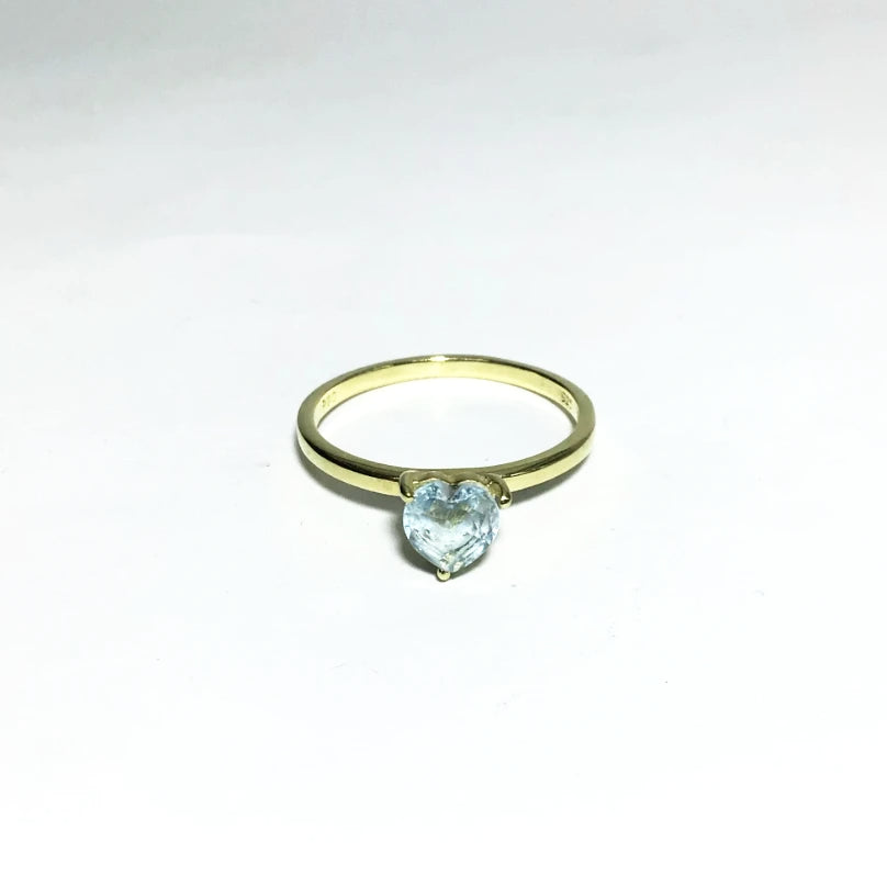 Blue Topaz Ring - Rocks and Gems Canada