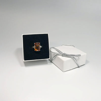 Cognac Amber Ring