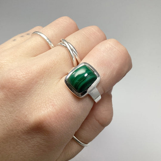 Malachite Ring - Rocks and Gems Canada