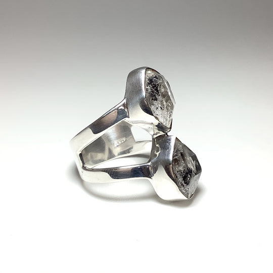 Herkimer Diamond Ring - Rocks and Gems Canada