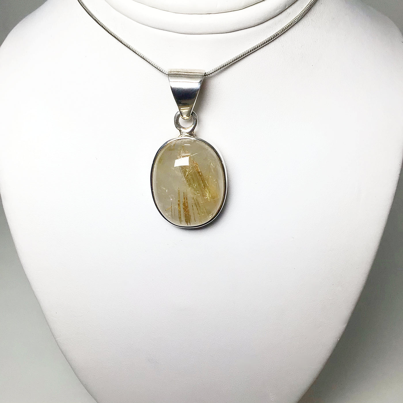 Rutilated Quartz Pendant
