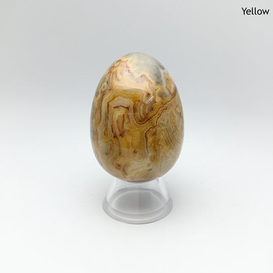 Crazy Lace Agate Egg - Rocks and Gems Canada