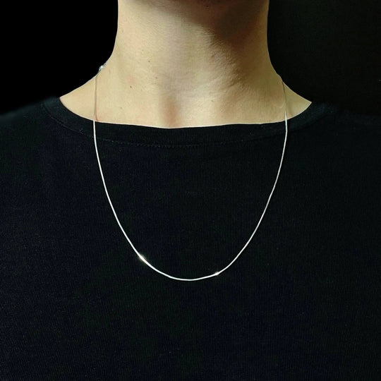 Sterling Silver Chain - Adjustable - Rocks and Gems Canada
