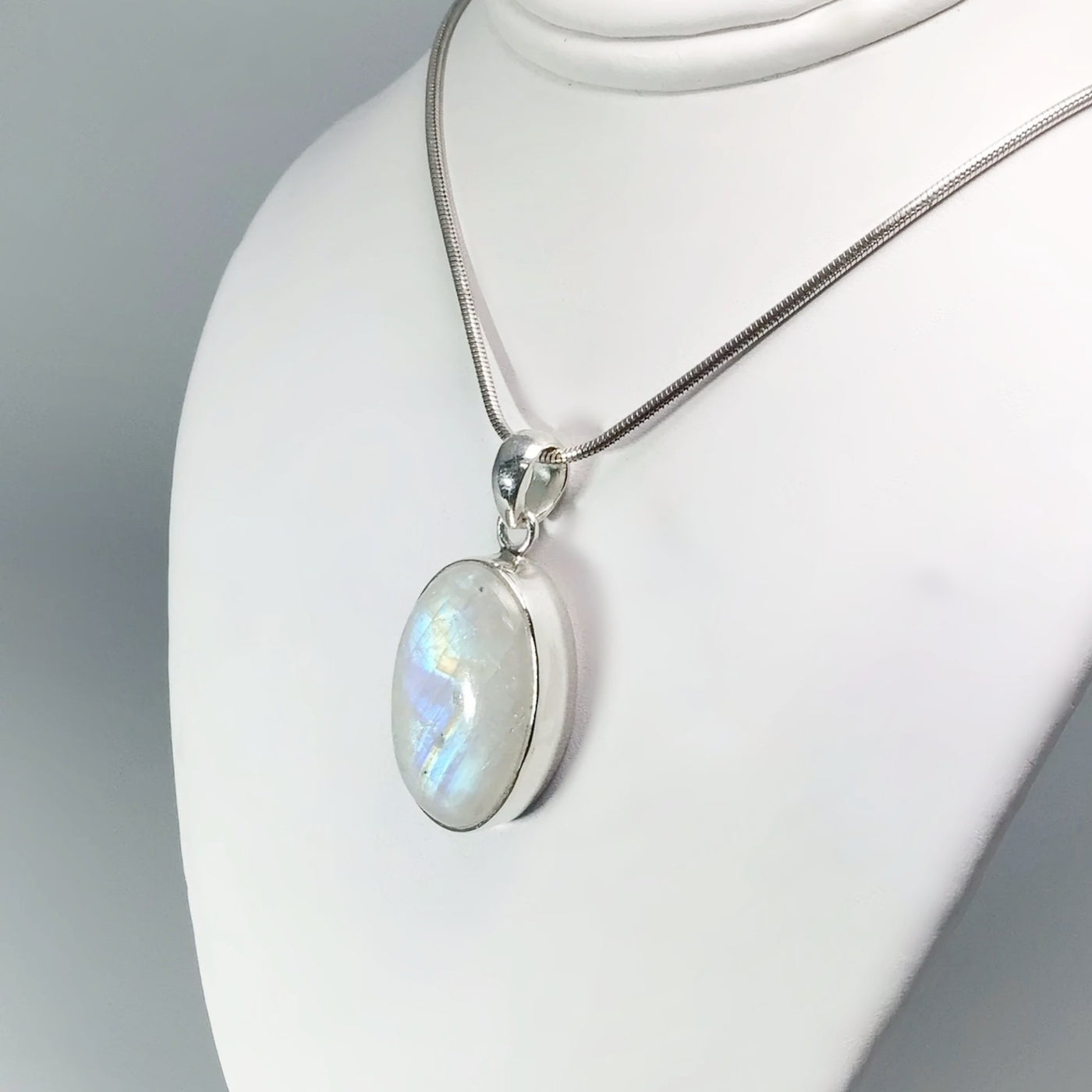 Rainbow Moonstone Pendant