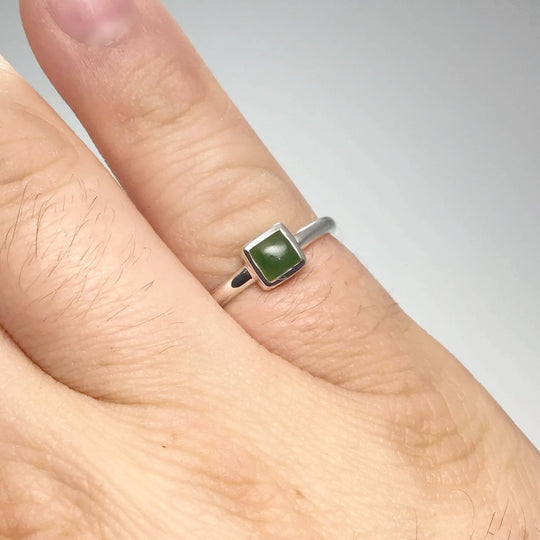 Canadian Jade Ring - Rocks and Gems Canada