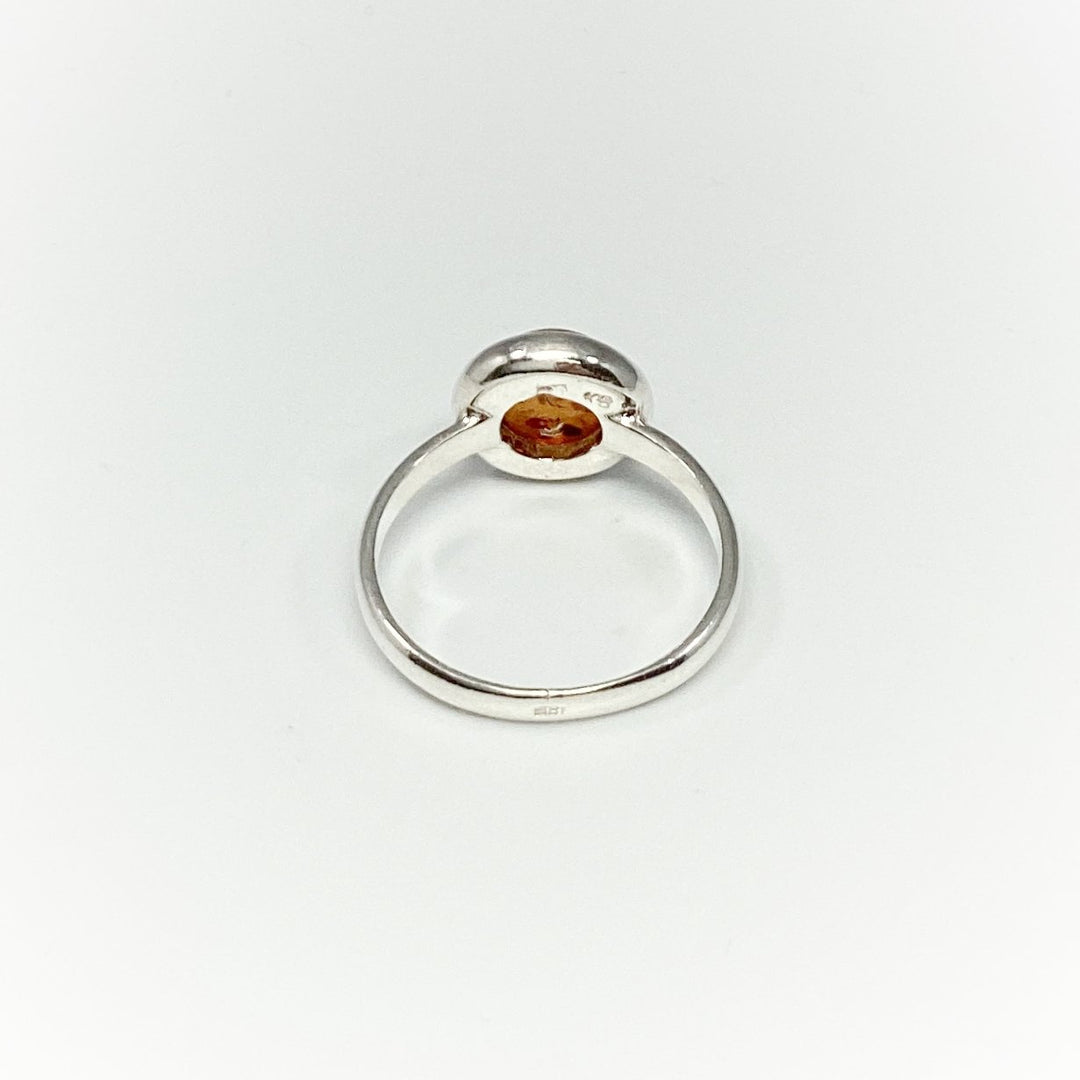 Cognac Amber Ring - Rocks and Gems Canada