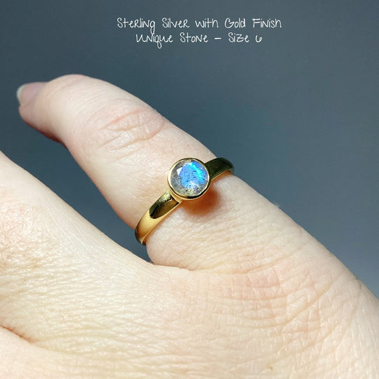 Labradorite Ring - Rocks and Gems Canada