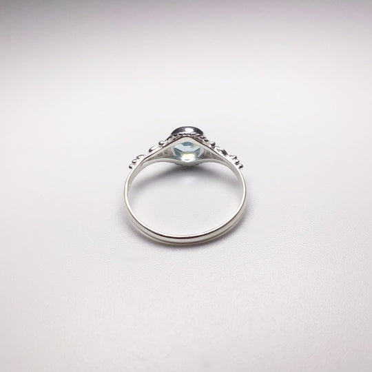 Blue Topaz Ring - Rocks and Gems Canada
