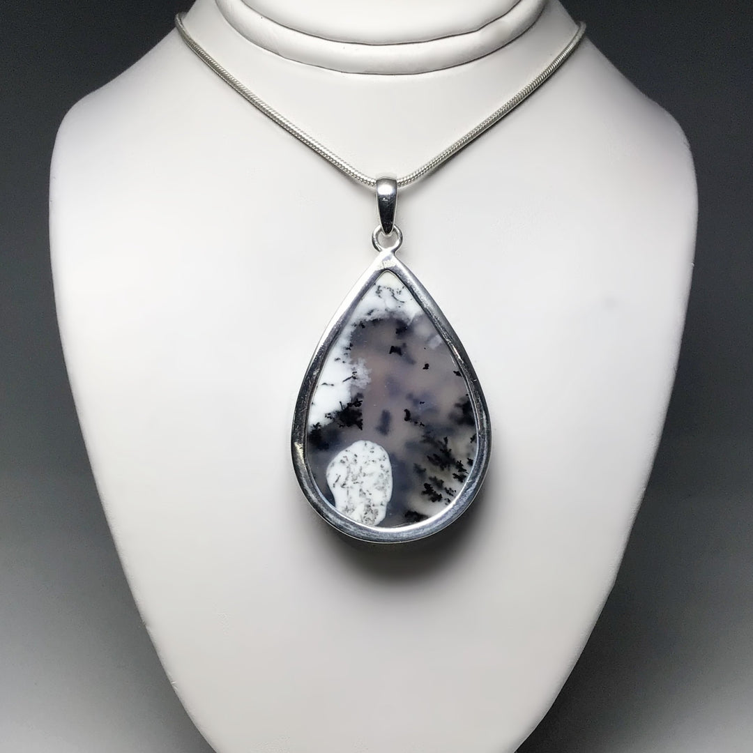 Dendritic Opal Pendant - Rocks and Gems Canada