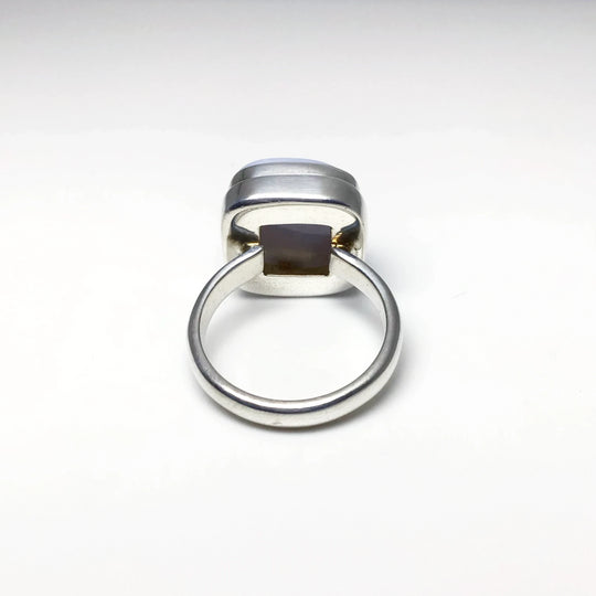 Blue Lace Agate Ring - Rocks and Gems Canada
