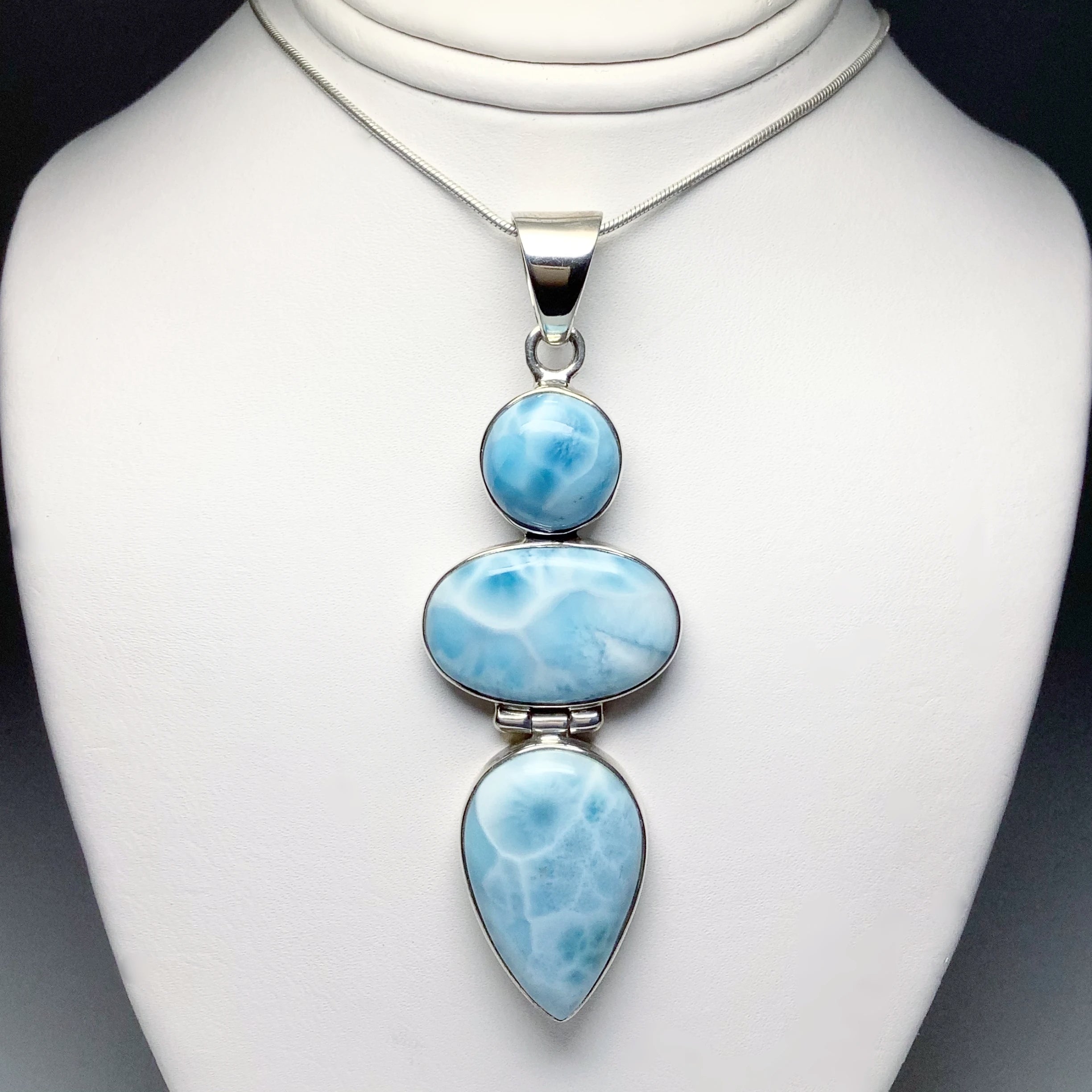 Larimar Pendant - Rocks and Gems Canada