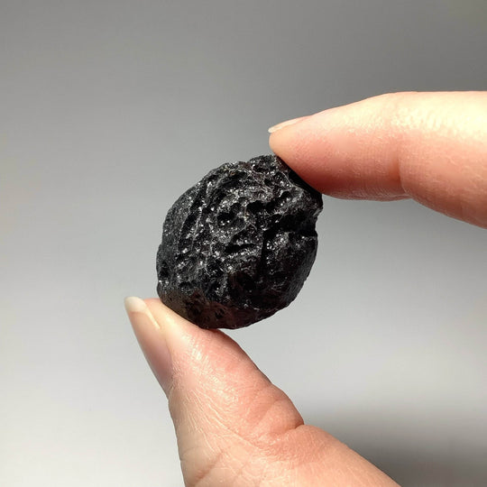 Black Tektite Specimen - Rocks and Gems Canada