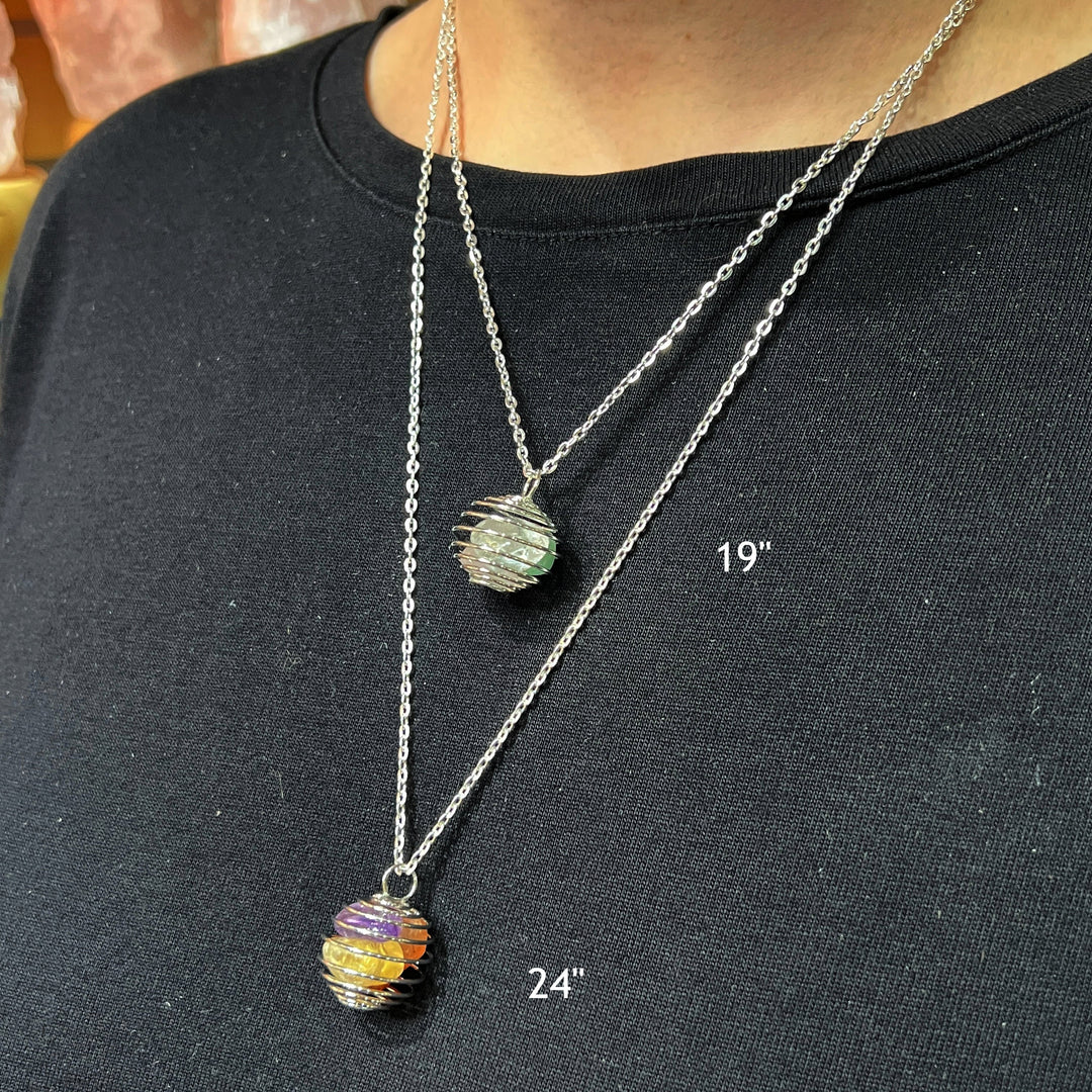 Build Your Own Chakra Healing Necklace Kit - Rocks and Gems Canada